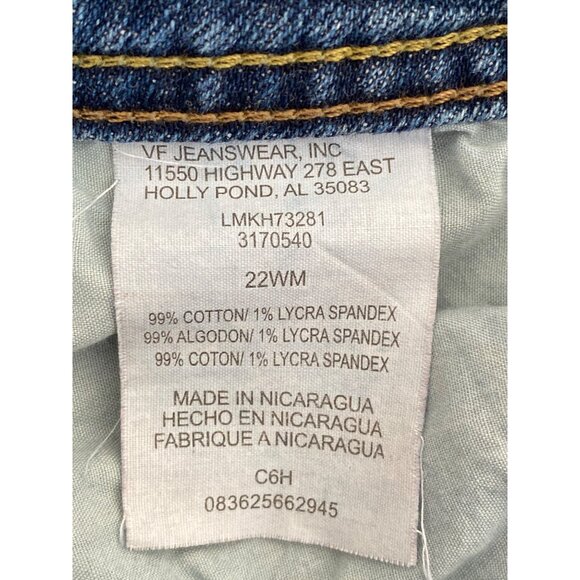 Womens Lee Lower on the waist capri style denim size 22M - Picture 8 of 11